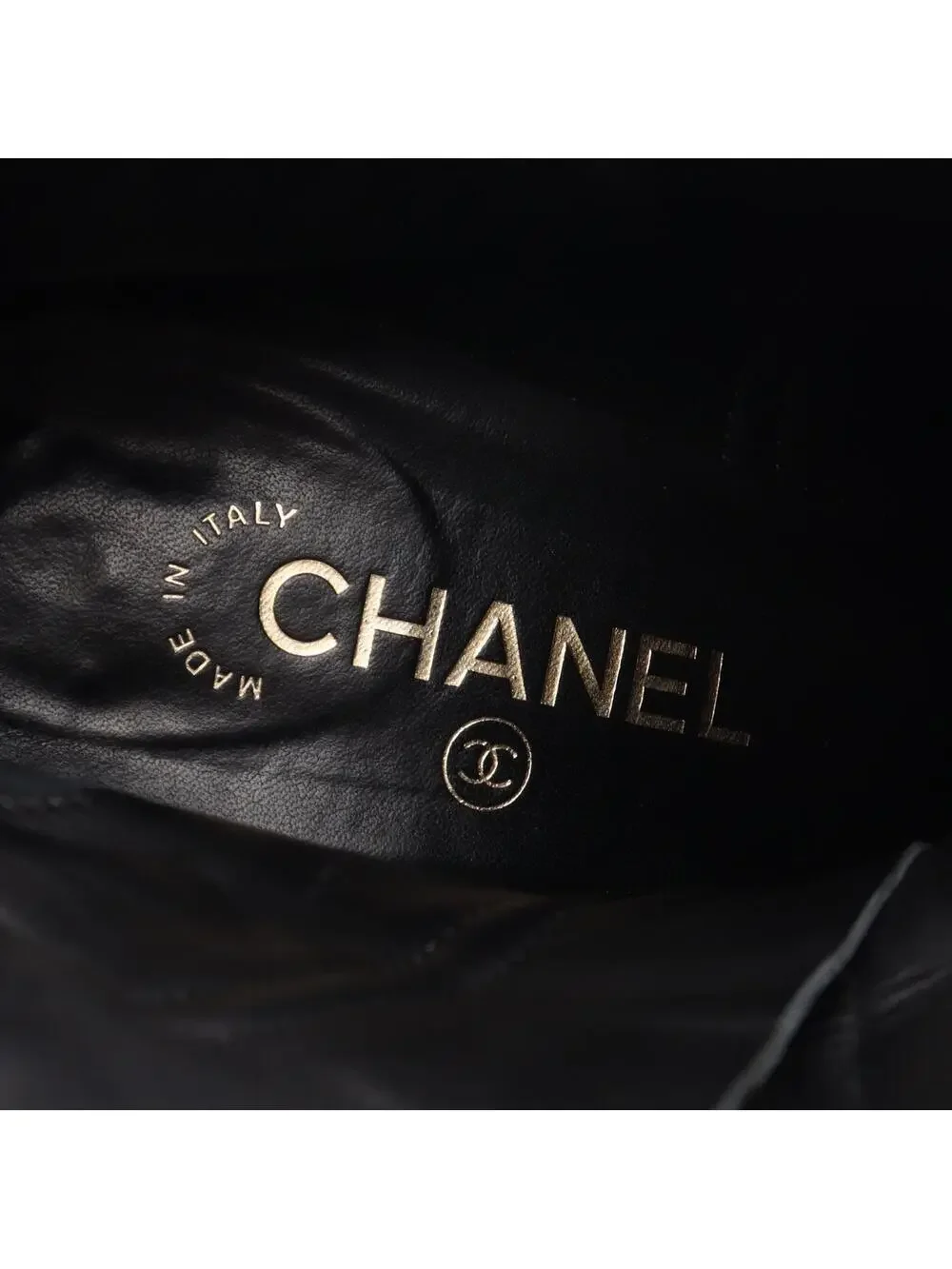 Chanel Matelasse Chain Long Boots #38 #294245C83B